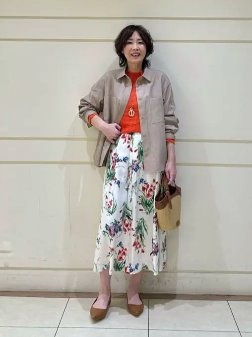 ONWARD CROSSET SELECT maruri コーディネート画像