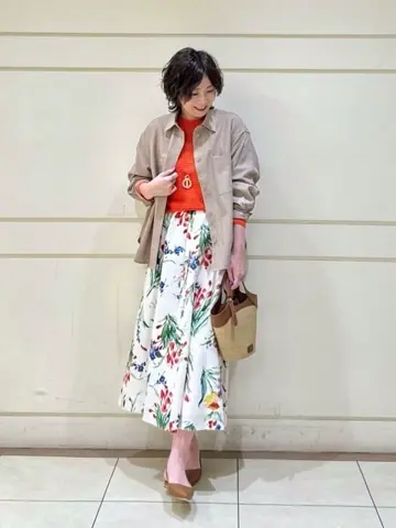 ONWARD CROSSET SELECT maruri コーディネート画像