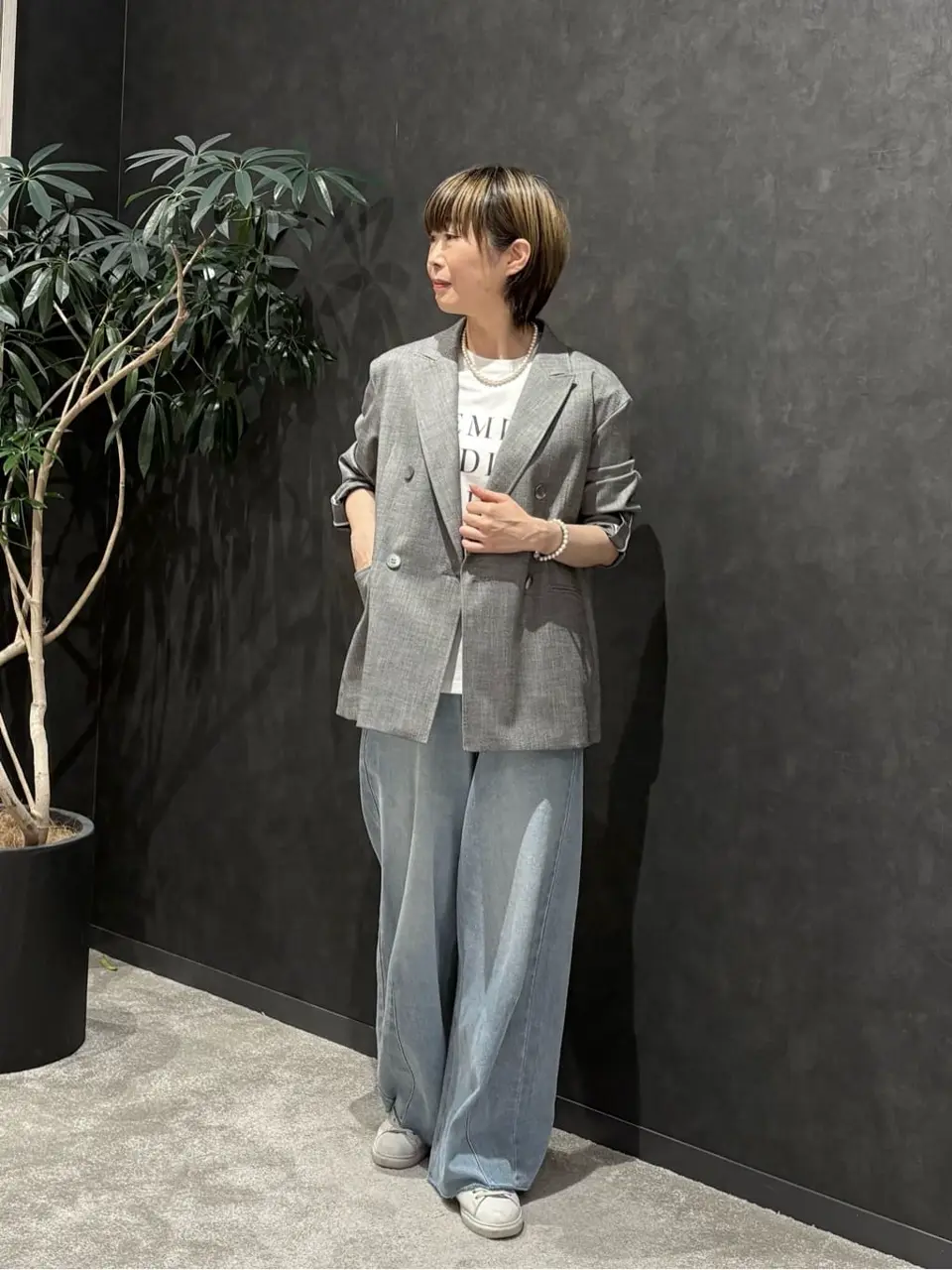 ONWARD CROSSET SELECT 岩舘 コーディネート画像