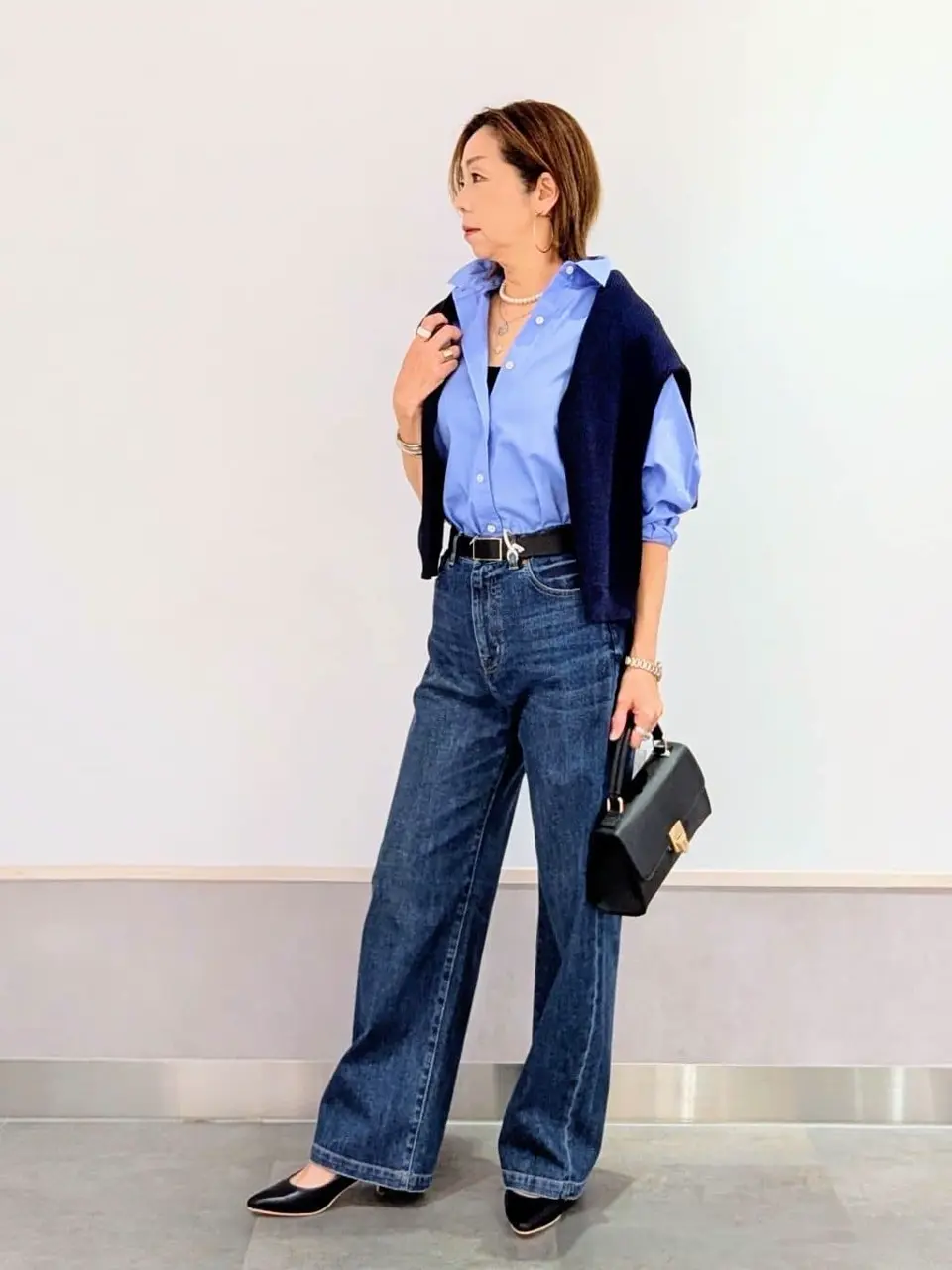 ONWARD CROSSET SELECT niwa コーディネート画像