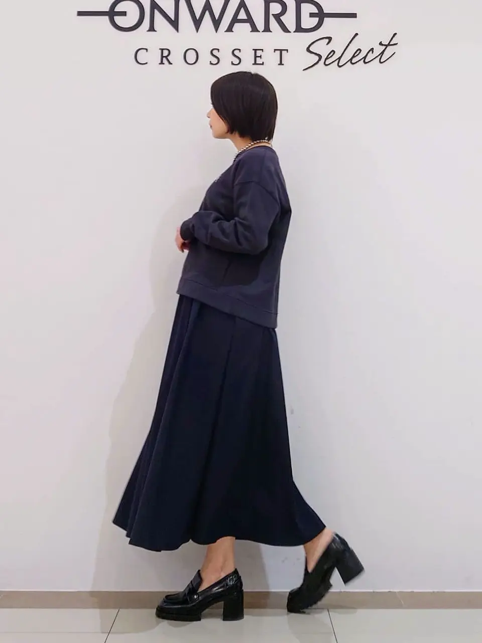 ONWARD CROSSET SELECT スタッフ コーディネート画像