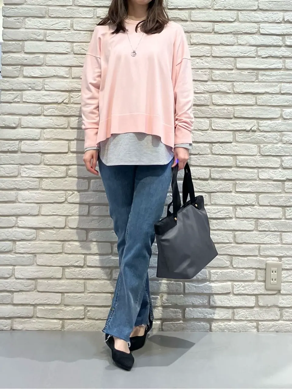 ONWARD CROSSET SELECT 檀 コーディネート画像