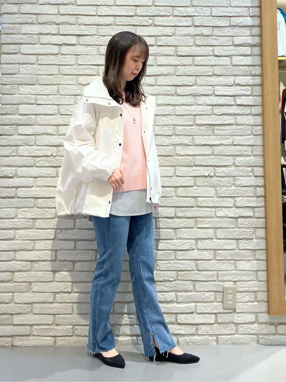 ONWARD CROSSET SELECT 檀 コーディネート画像