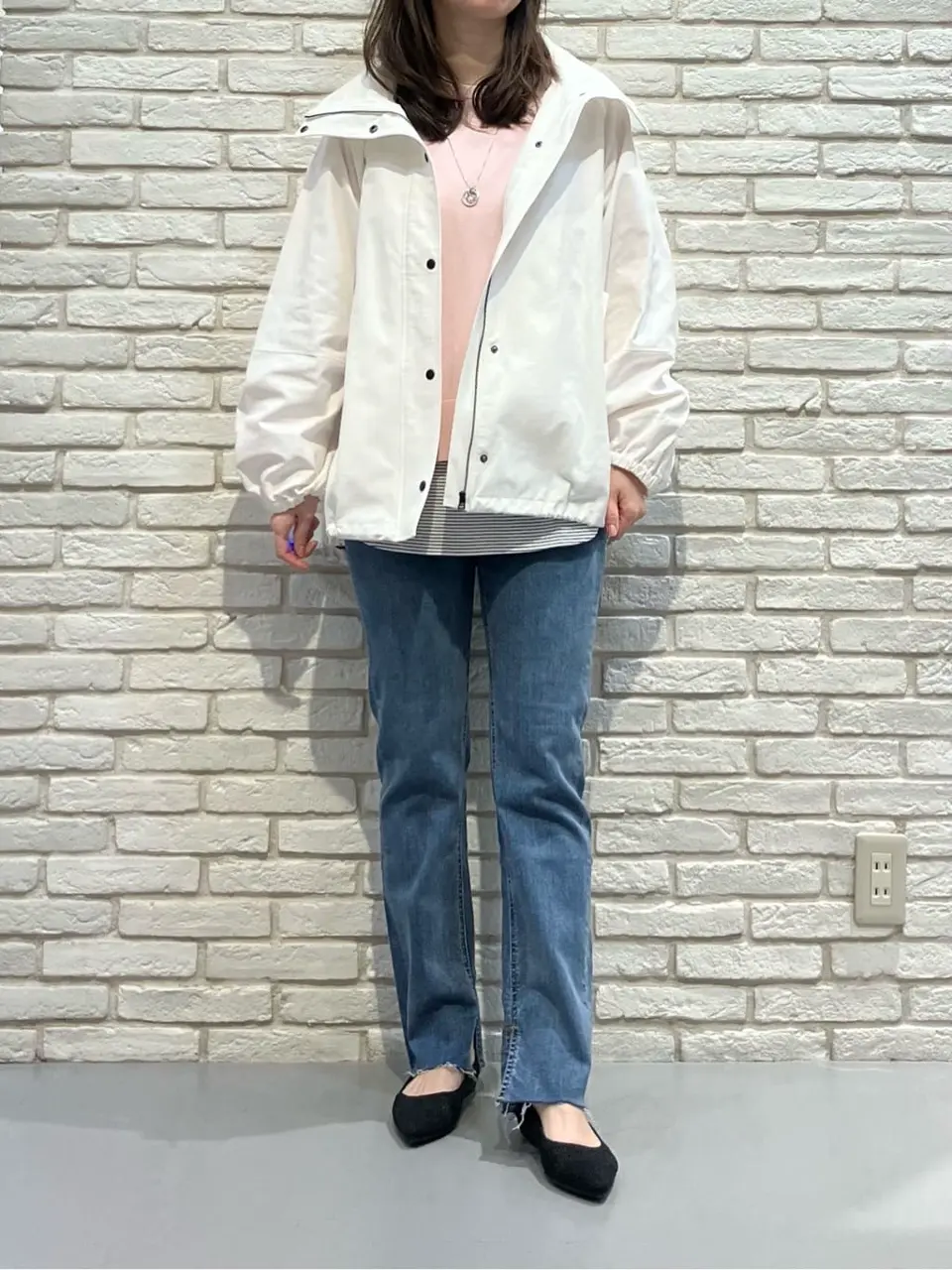 ONWARD CROSSET SELECT 檀 コーディネート画像