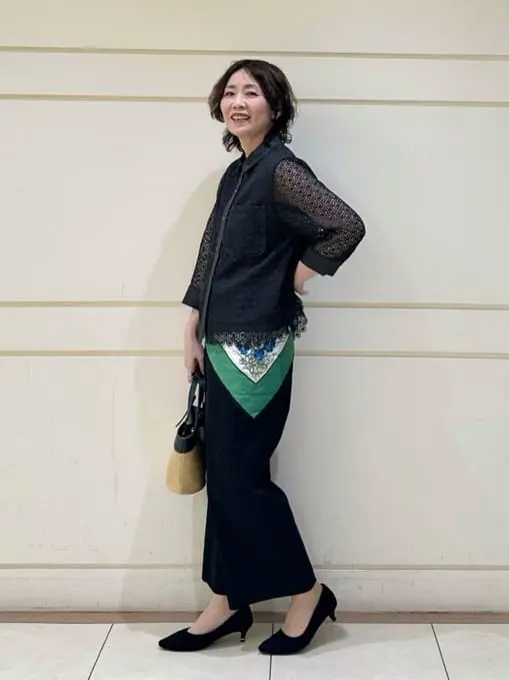 ONWARD CROSSET SELECT maruri コーディネート画像