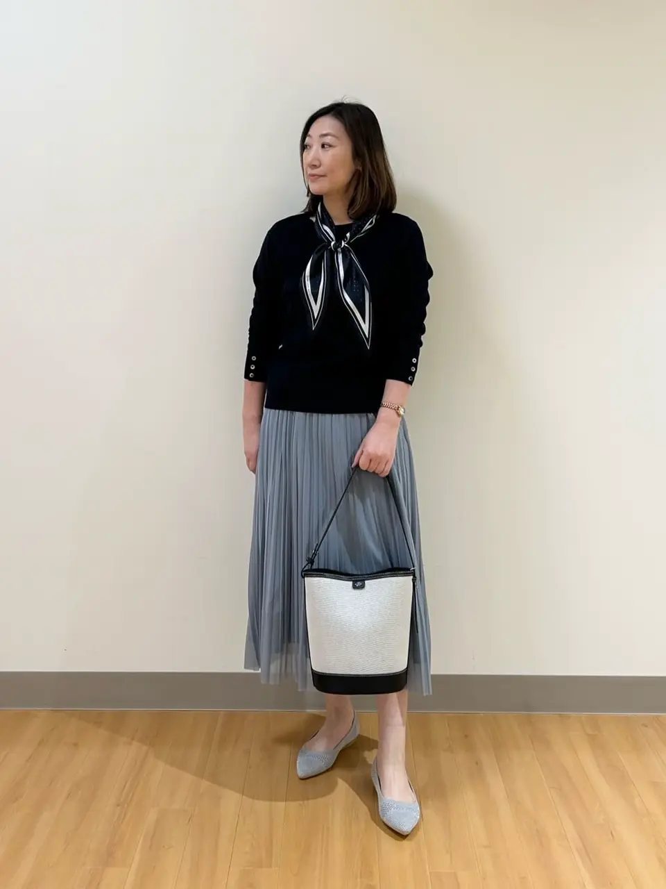 ONWARD CROSSET SELECT TAKI コーディネート画像