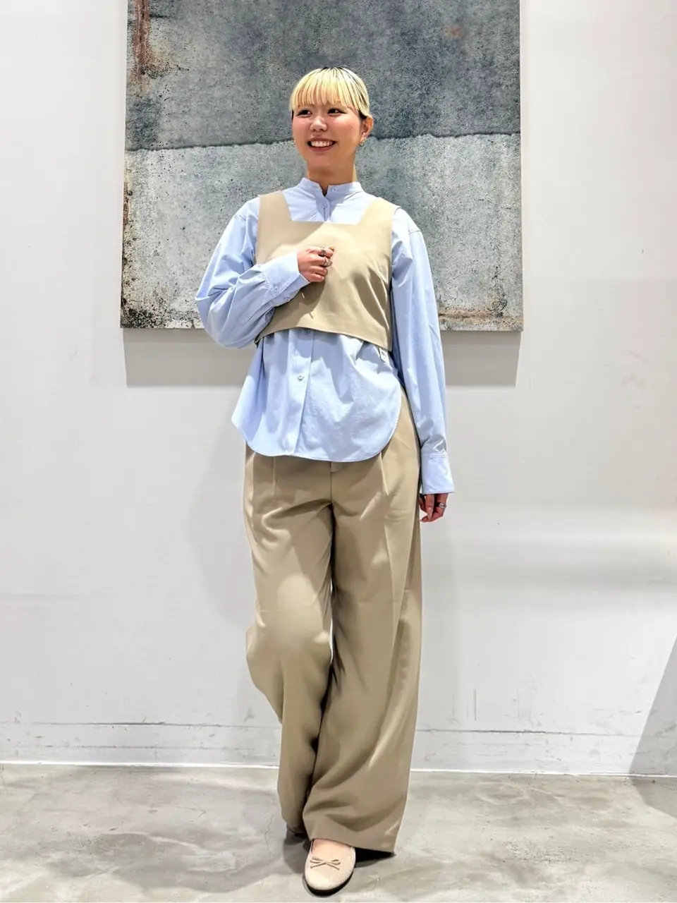 ONWARD CROSSET SELECT 石井 コーディネート画像