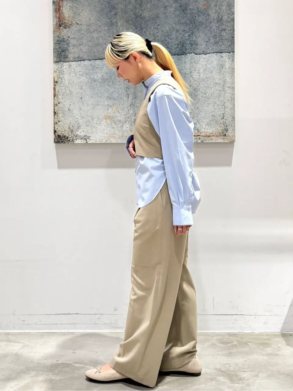 ONWARD CROSSET SELECT 石井 コーディネート画像