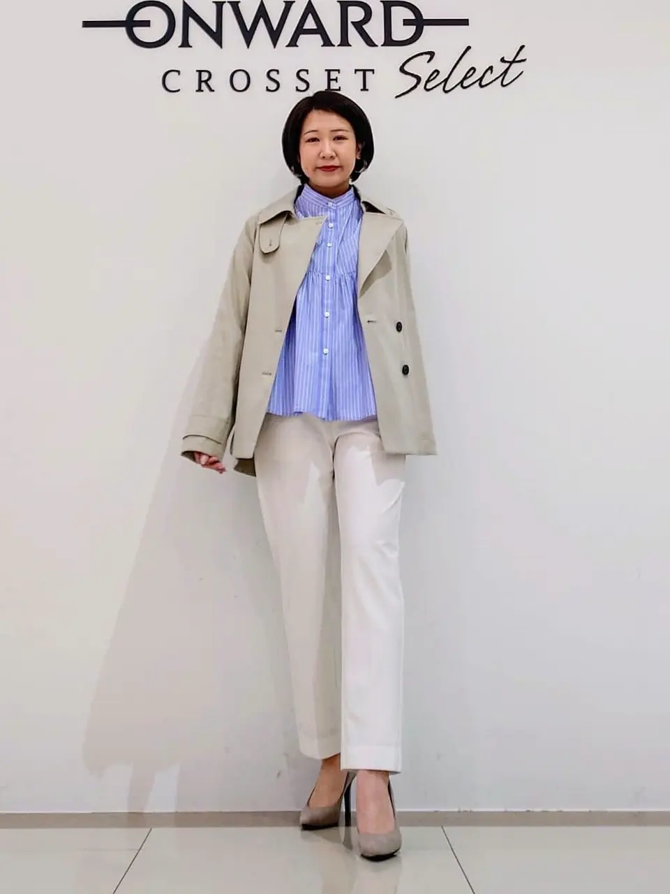 ONWARD CROSSET SELECT スタッフ コーディネート画像
