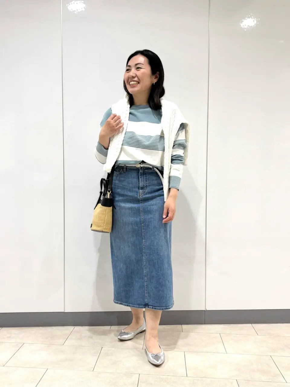 ONWARD CROSSET SELECT 野村 コーディネート画像