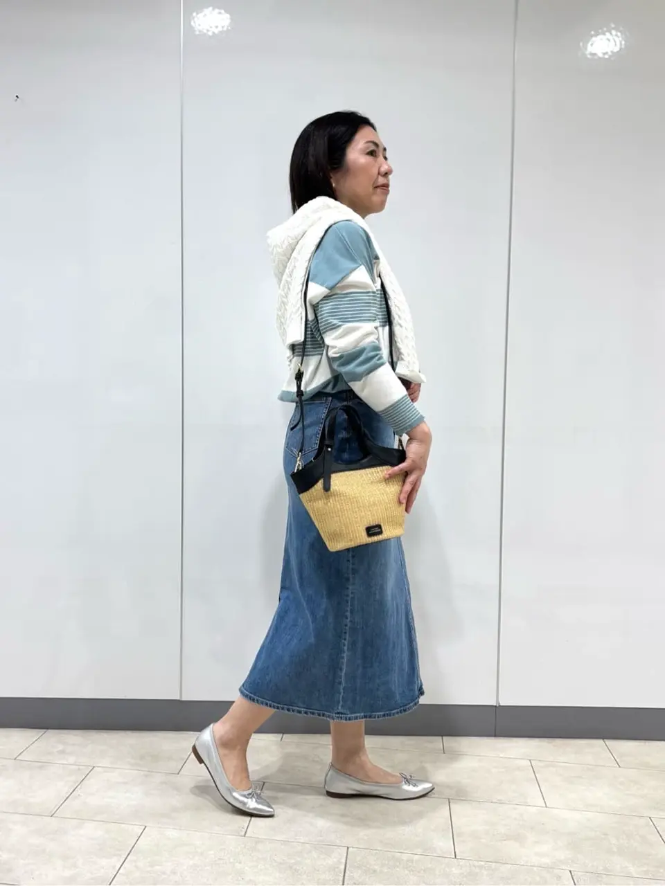 ONWARD CROSSET SELECT 野村 コーディネート画像