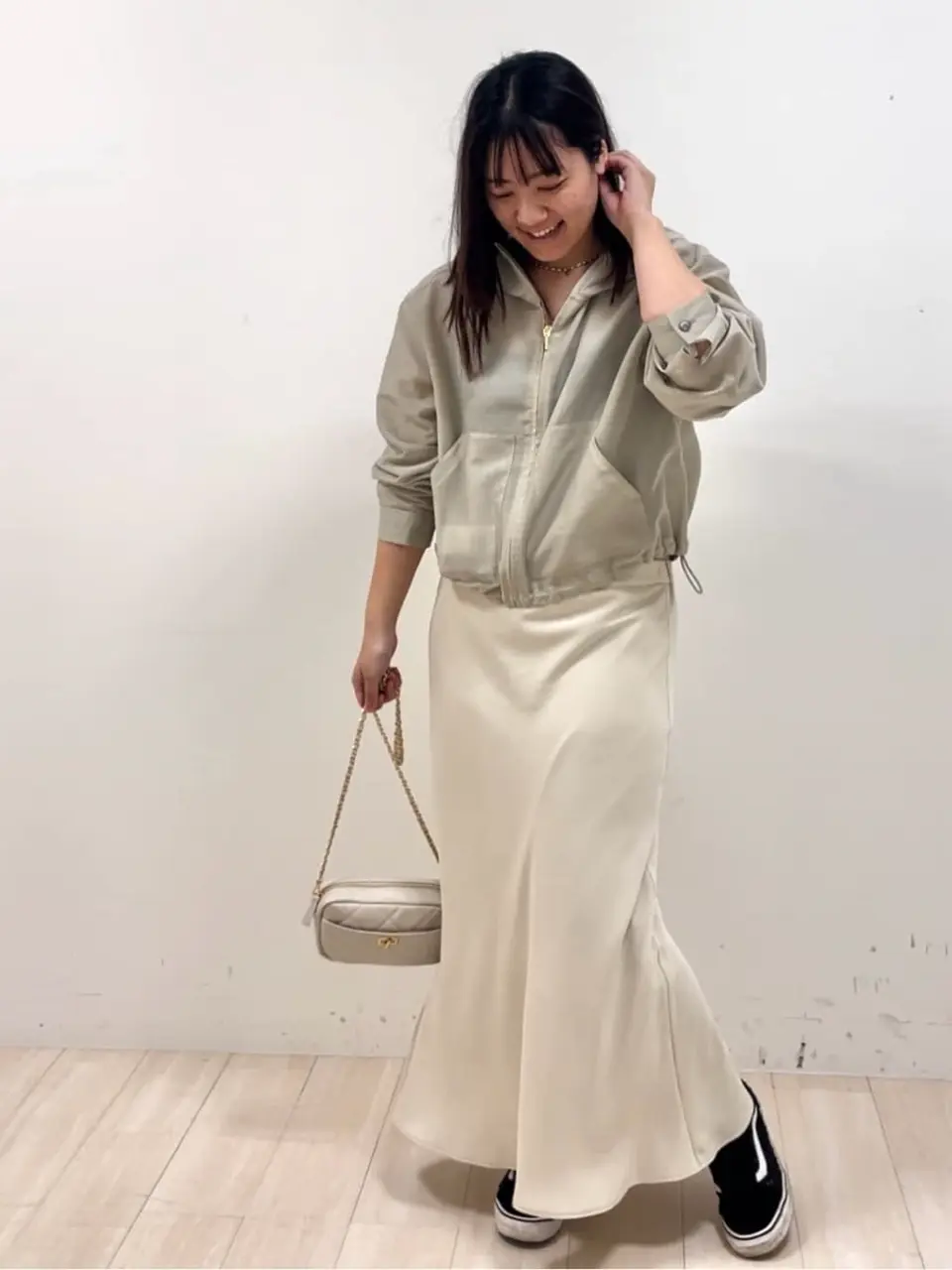 ONWARD CROSSET SELECT 森 コーディネート画像