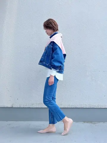 ONWARD CROSSET SELECT umi コーディネート画像