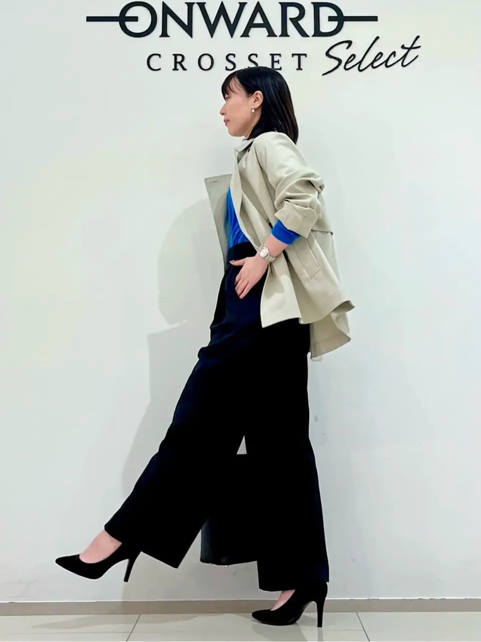 ONWARD CROSSET SELECT スタッフ コーディネート画像