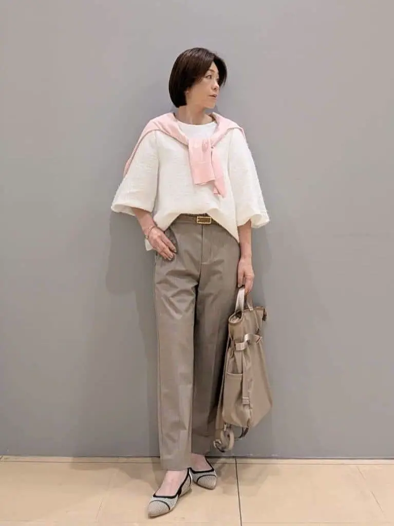 ONWARD CROSSET SELECT 見帆 コーディネート画像