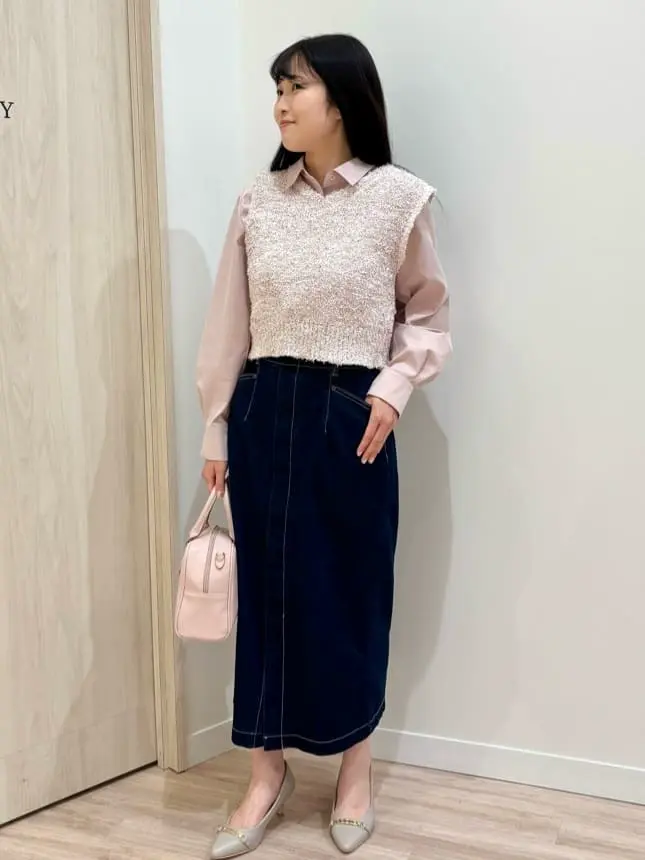 ONWARD CROSSET SELECT 大島 コーディネート画像