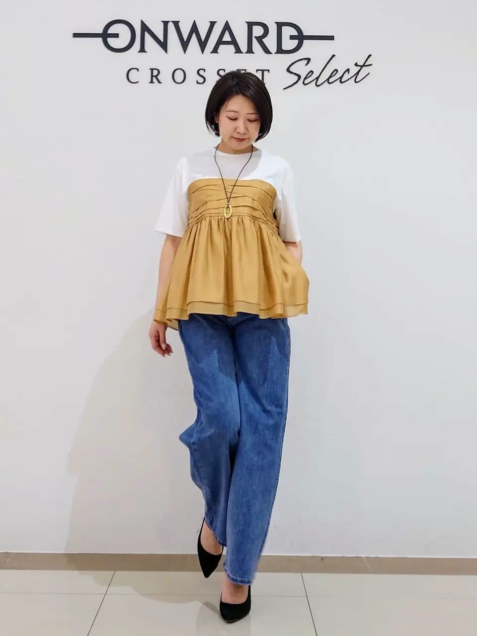 ONWARD CROSSET SELECT スタッフ コーディネート画像