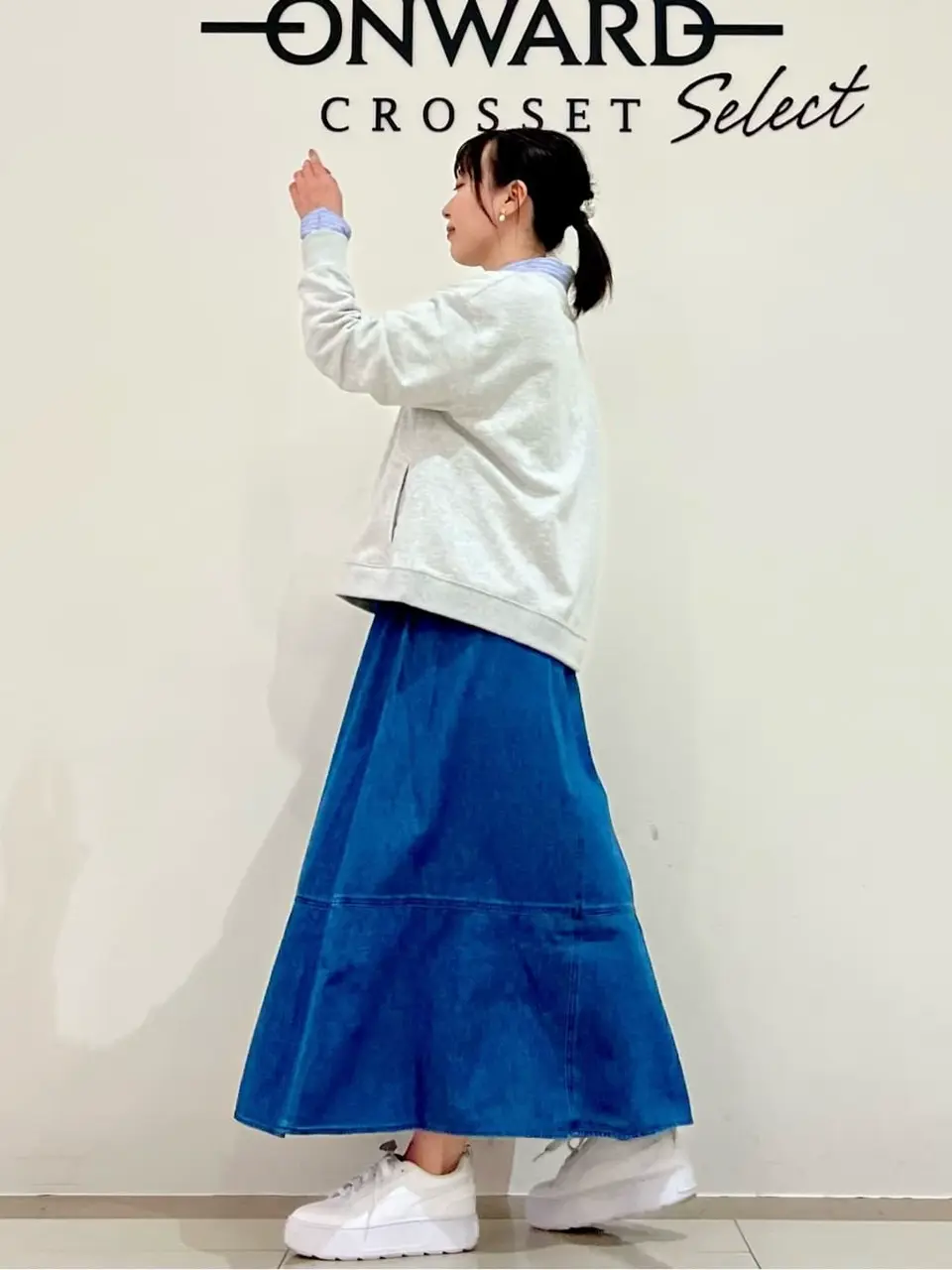 ONWARD CROSSET SELECT スタッフ コーディネート画像