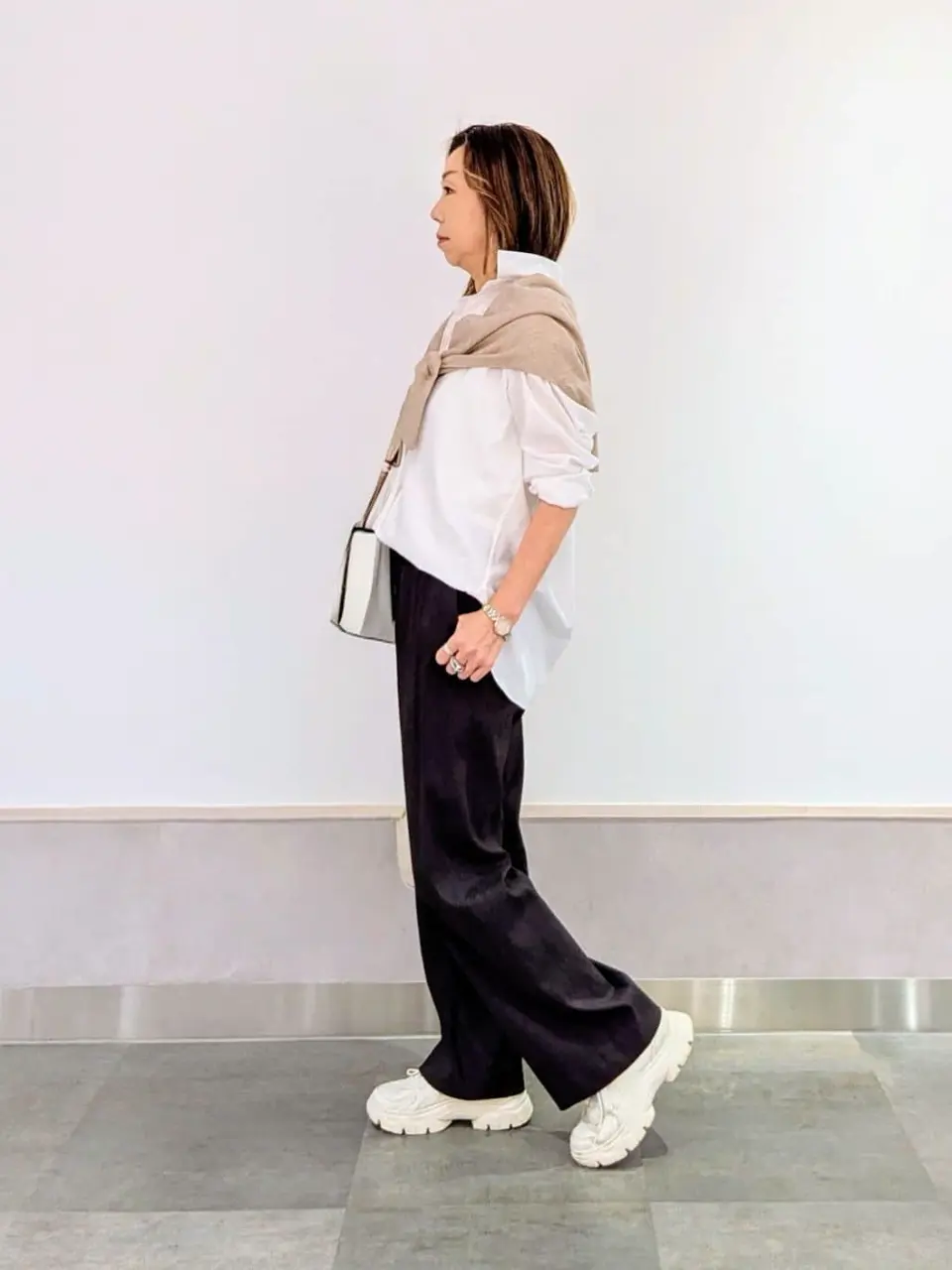 ONWARD CROSSET SELECT niwa コーディネート画像