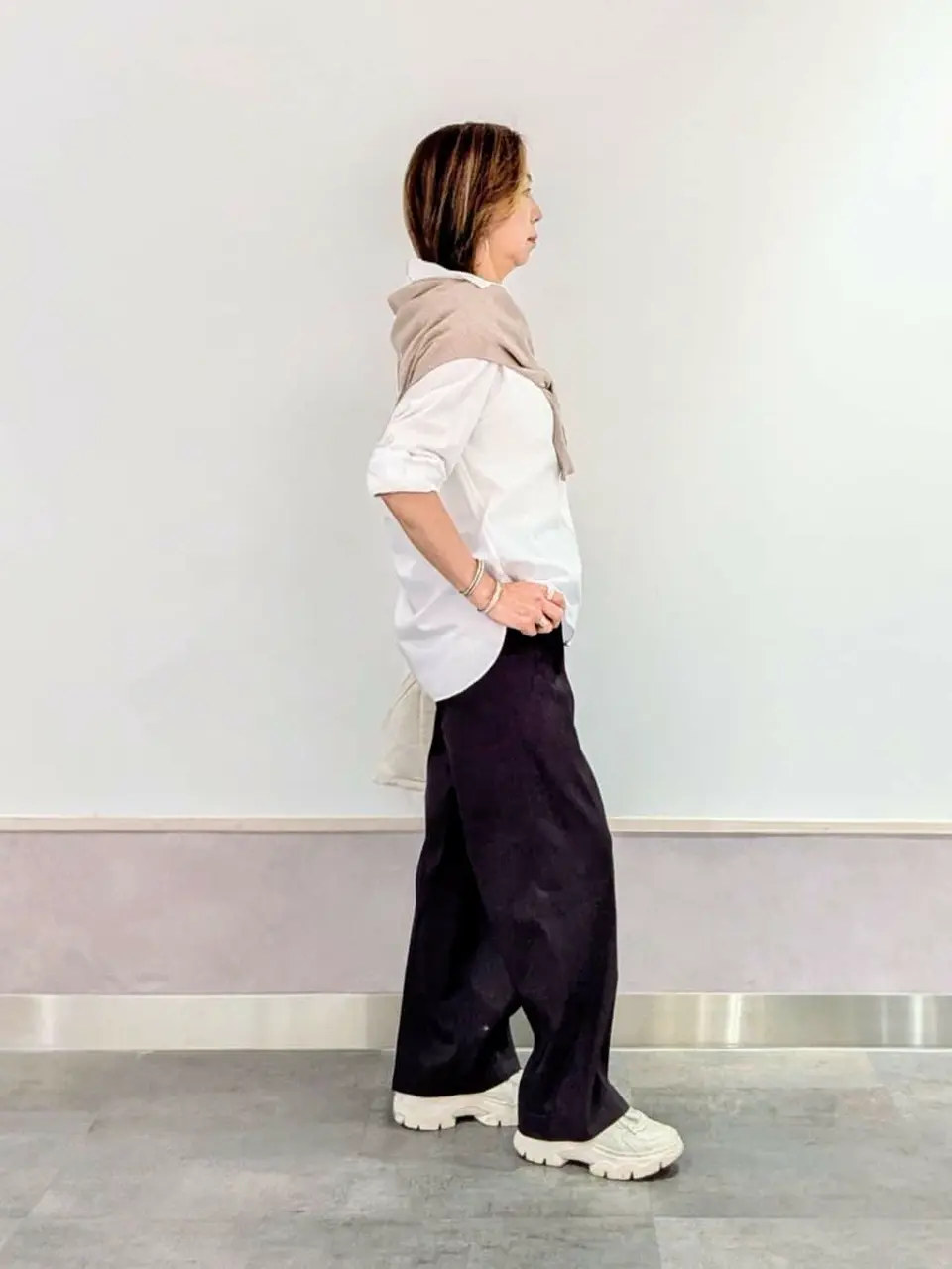 ONWARD CROSSET SELECT niwa コーディネート画像