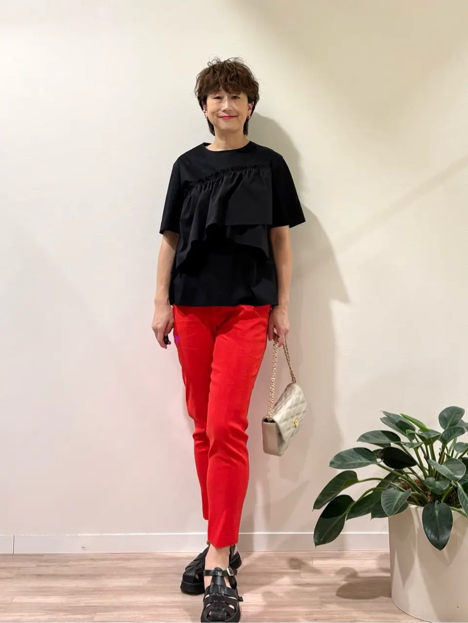 ONWARD CROSSET SELECT 照木 コーディネート画像