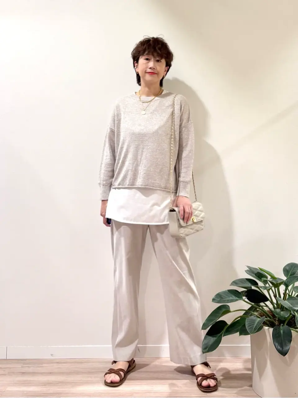 ONWARD CROSSET SELECT 照木 コーディネート画像