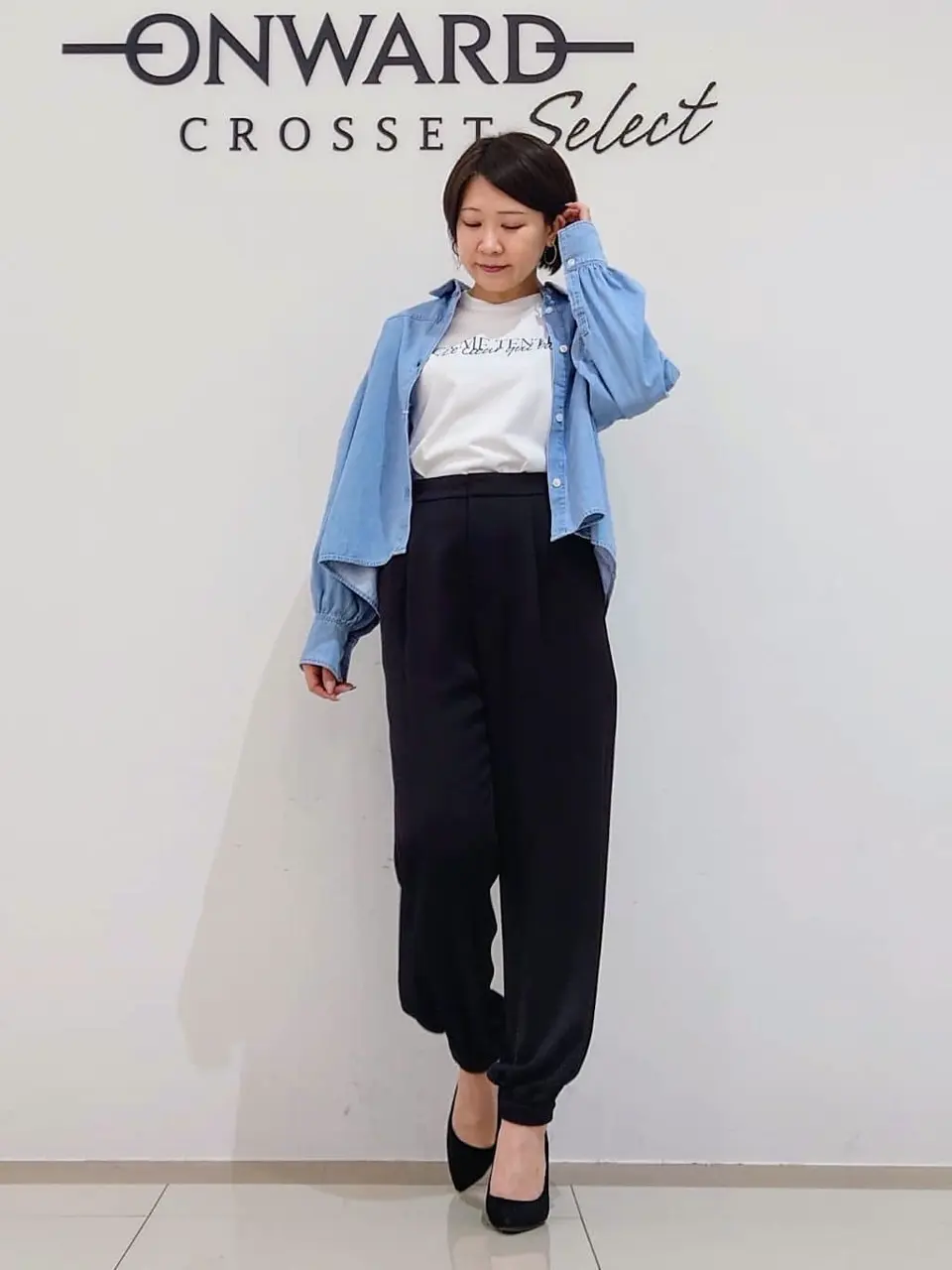 ONWARD CROSSET SELECT スタッフ コーディネート画像