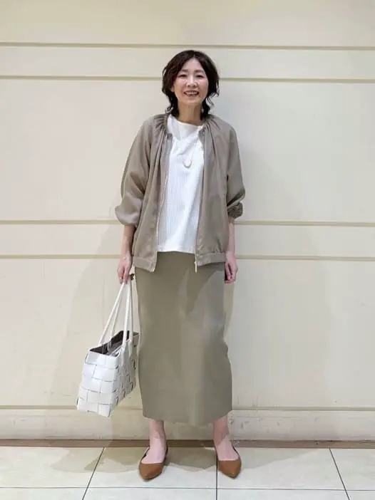 ONWARD CROSSET SELECT maruri コーディネート画像