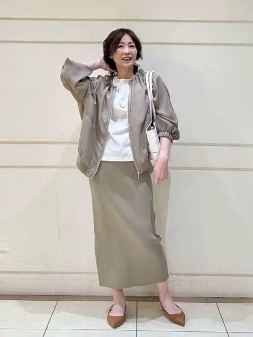 ONWARD CROSSET SELECT maruri コーディネート画像