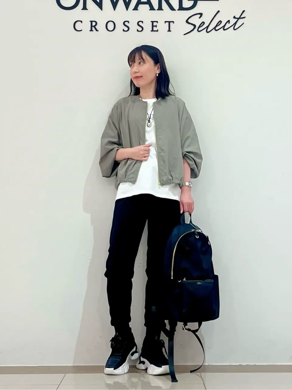 ONWARD CROSSET SELECT スタッフ コーディネート画像