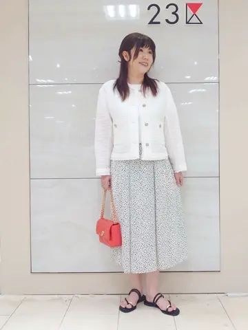 ONWARD CROSSET SELECT 森 コーディネート画像