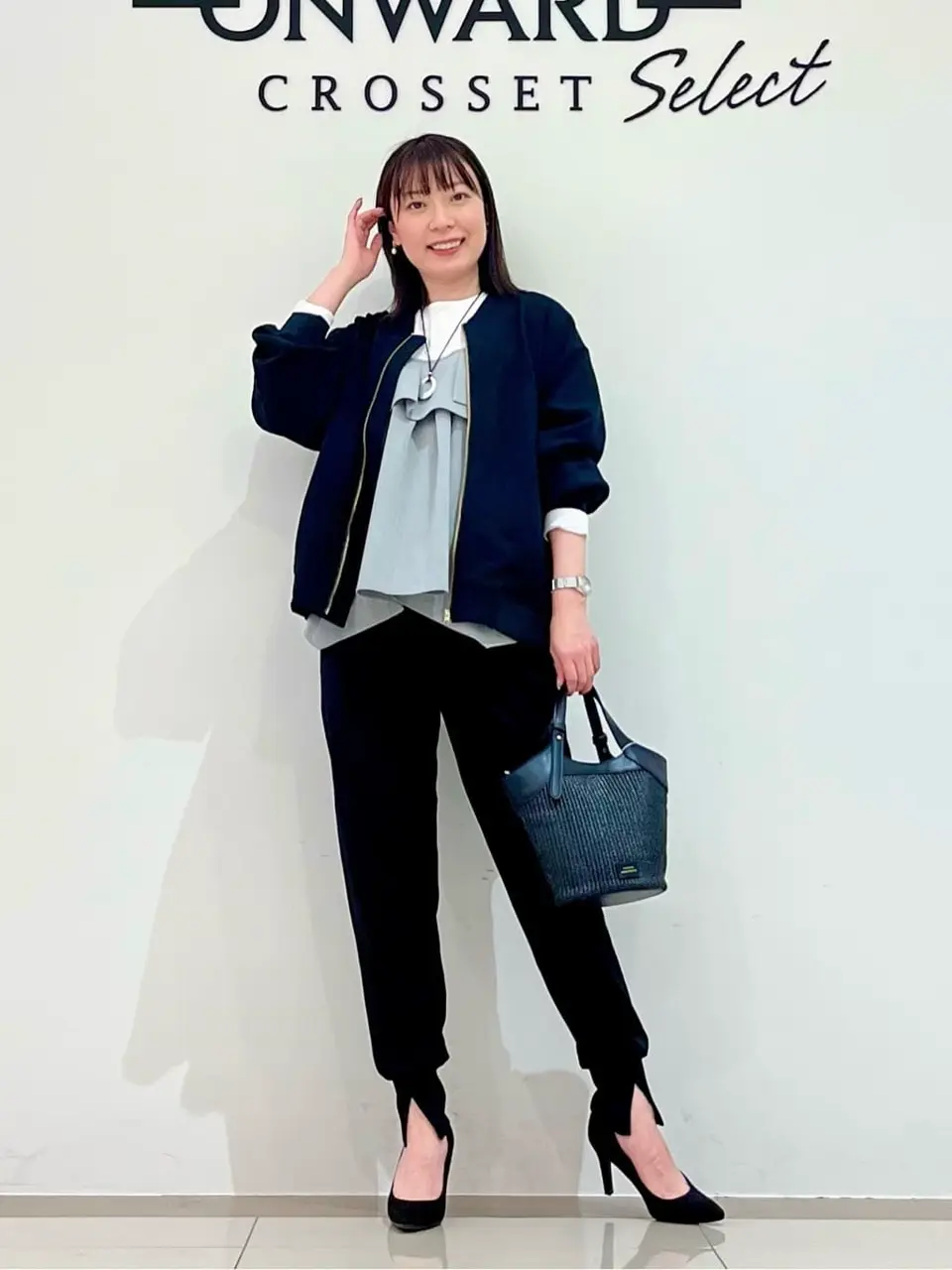 ONWARD CROSSET SELECT スタッフ コーディネート画像