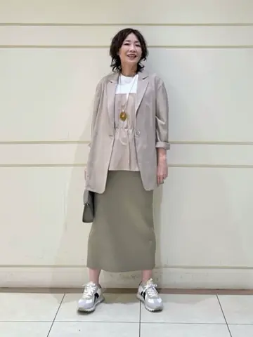 ONWARD CROSSET SELECT maruri コーディネート画像