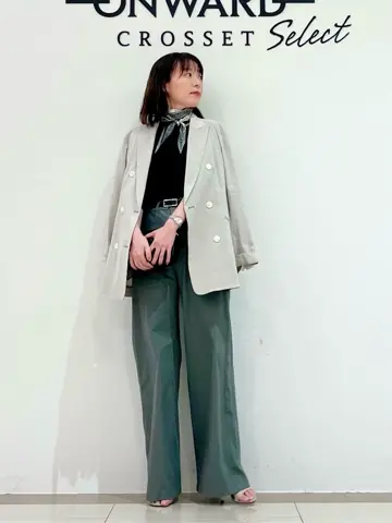 ONWARD CROSSET SELECT スタッフ コーディネート画像