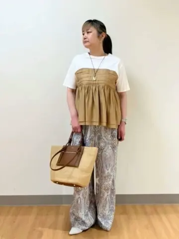 ONWARD CROSSET SELECT nori コーディネート画像