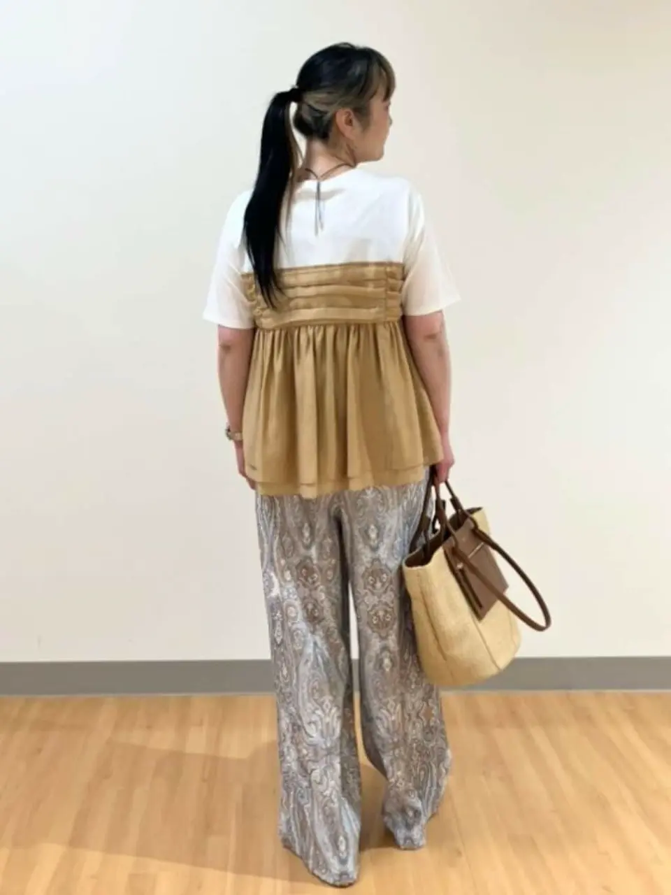 ONWARD CROSSET SELECT nori コーディネート画像