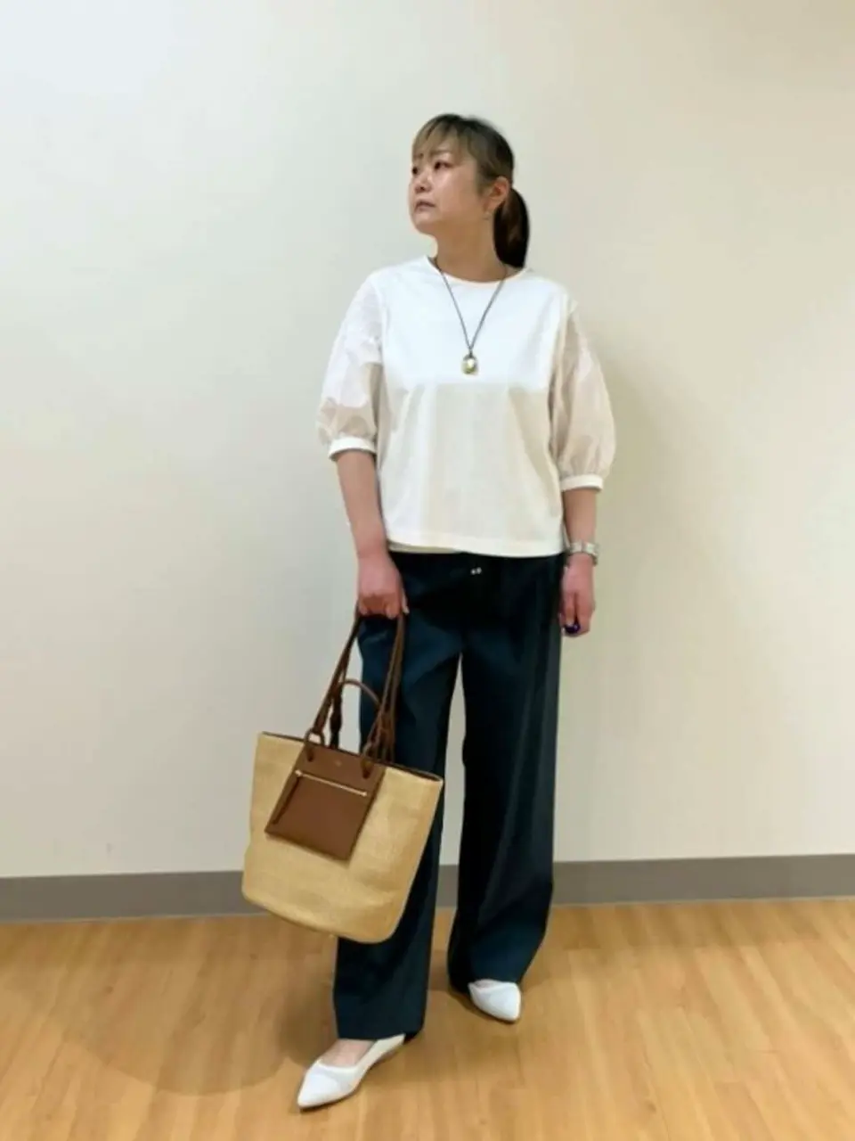 ONWARD CROSSET SELECT nori コーディネート画像