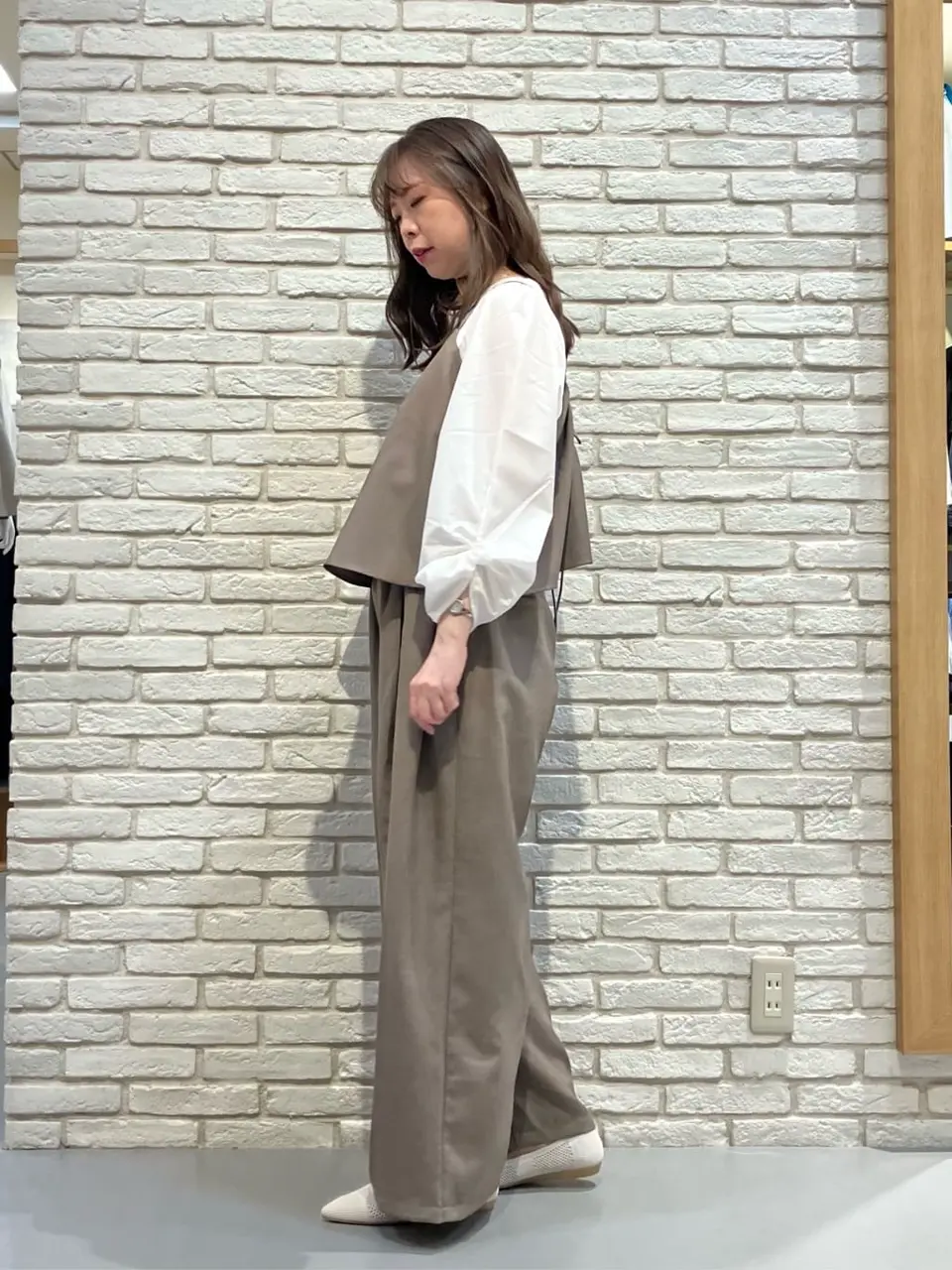 ONWARD CROSSET SELECT 檀 コーディネート画像