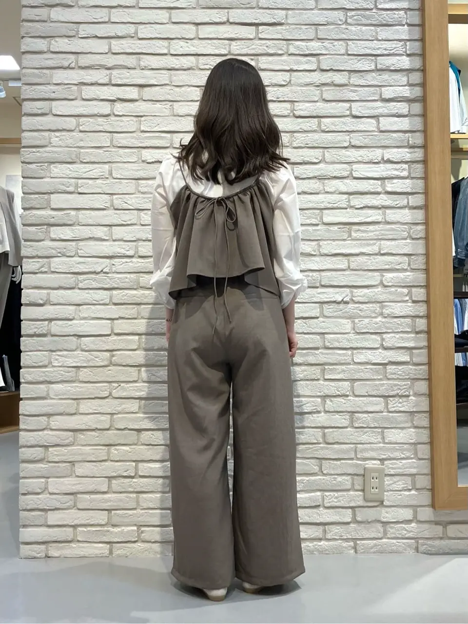 ONWARD CROSSET SELECT 檀 コーディネート画像