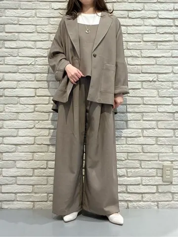 ONWARD CROSSET SELECT 檀 コーディネート画像