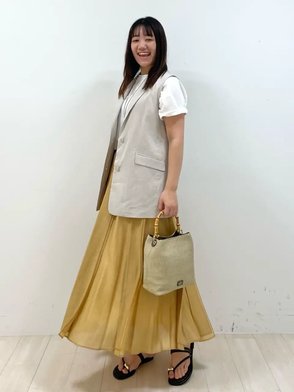 ONWARD CROSSET SELECT 森 コーディネート画像