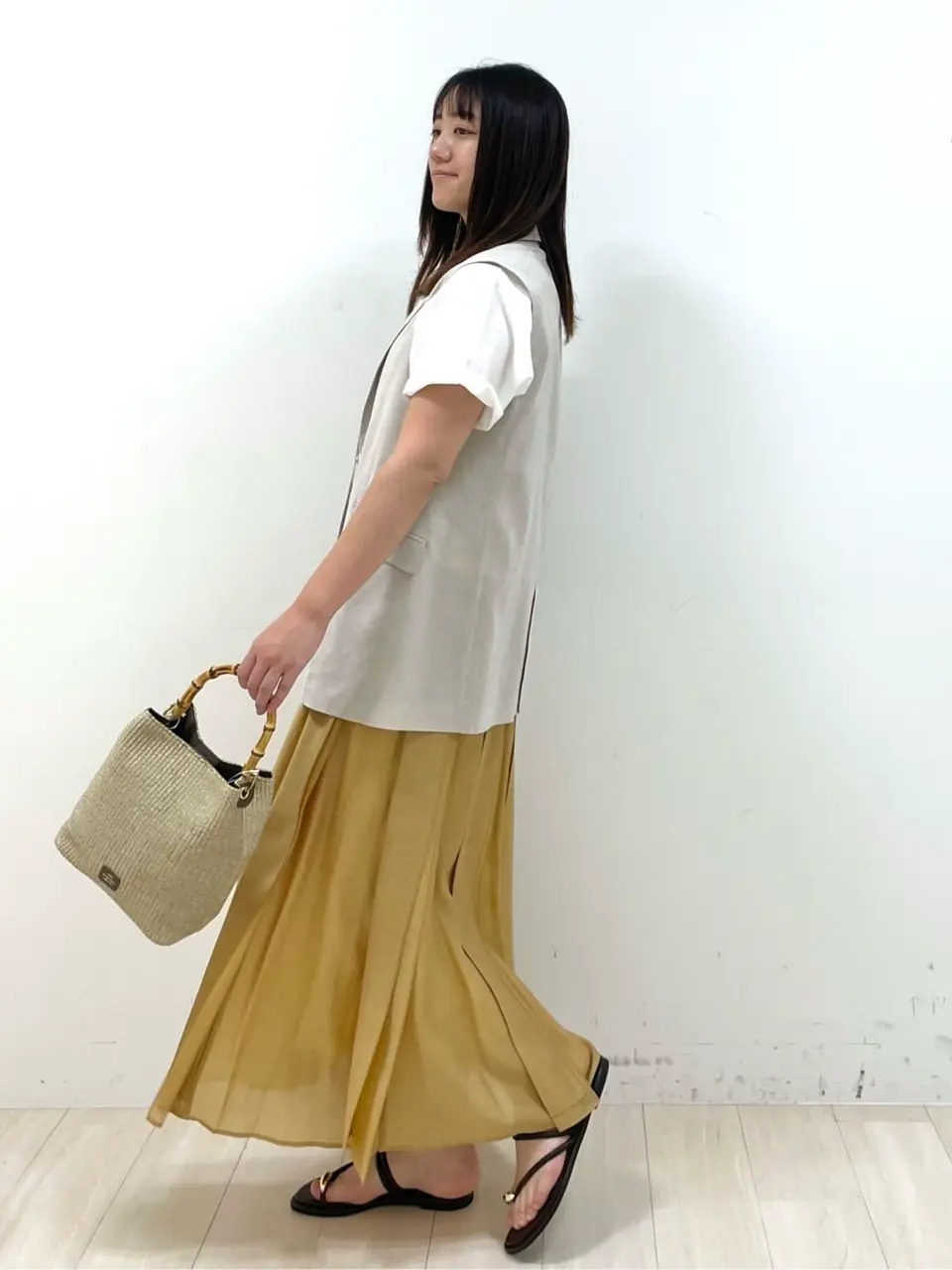 ONWARD CROSSET SELECT 森 コーディネート画像