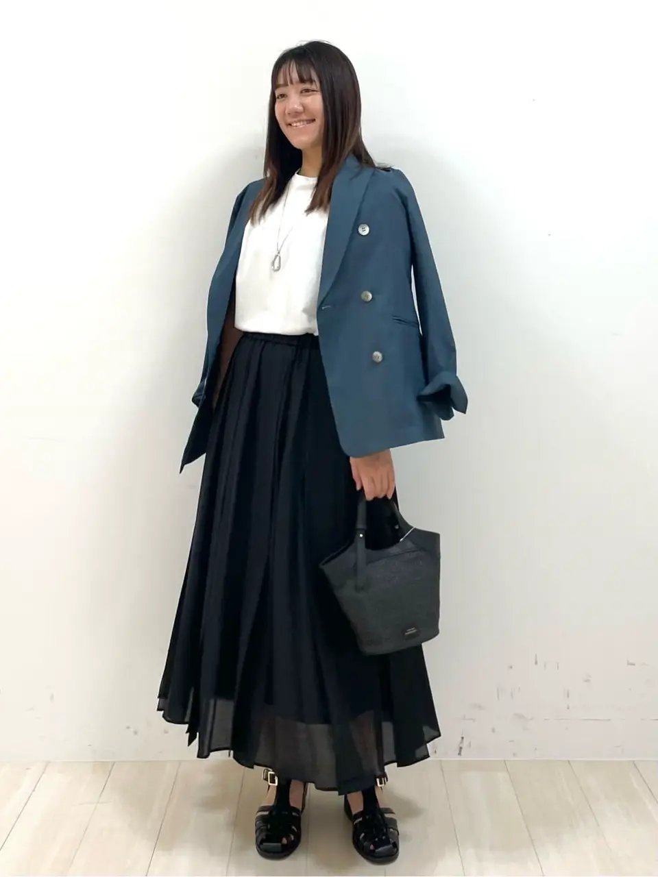 ONWARD CROSSET SELECT 森 コーディネート画像