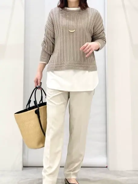 ONWARD CROSSET SELECT 横田 コーディネート画像