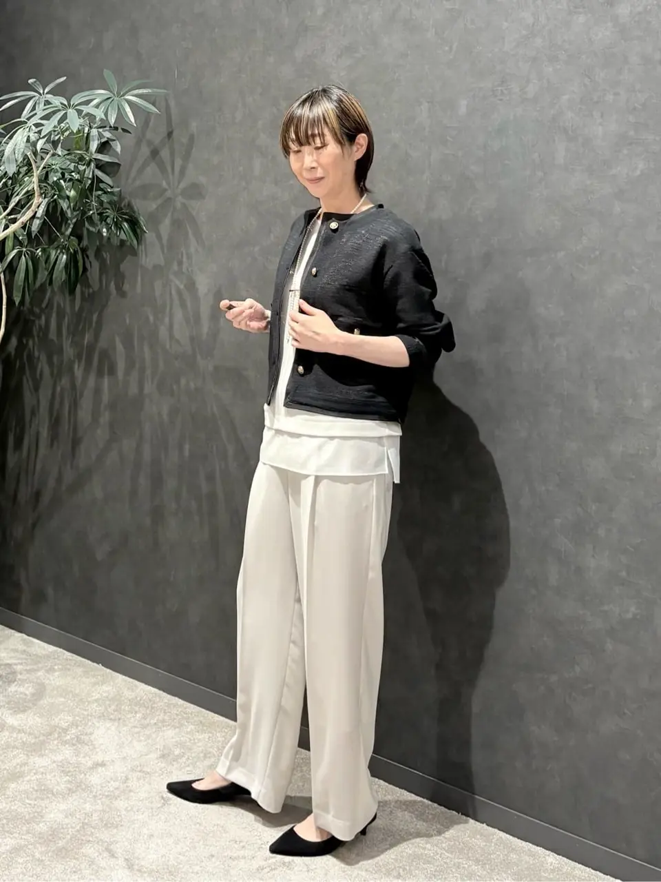 ONWARD CROSSET SELECT 岩舘 コーディネート画像