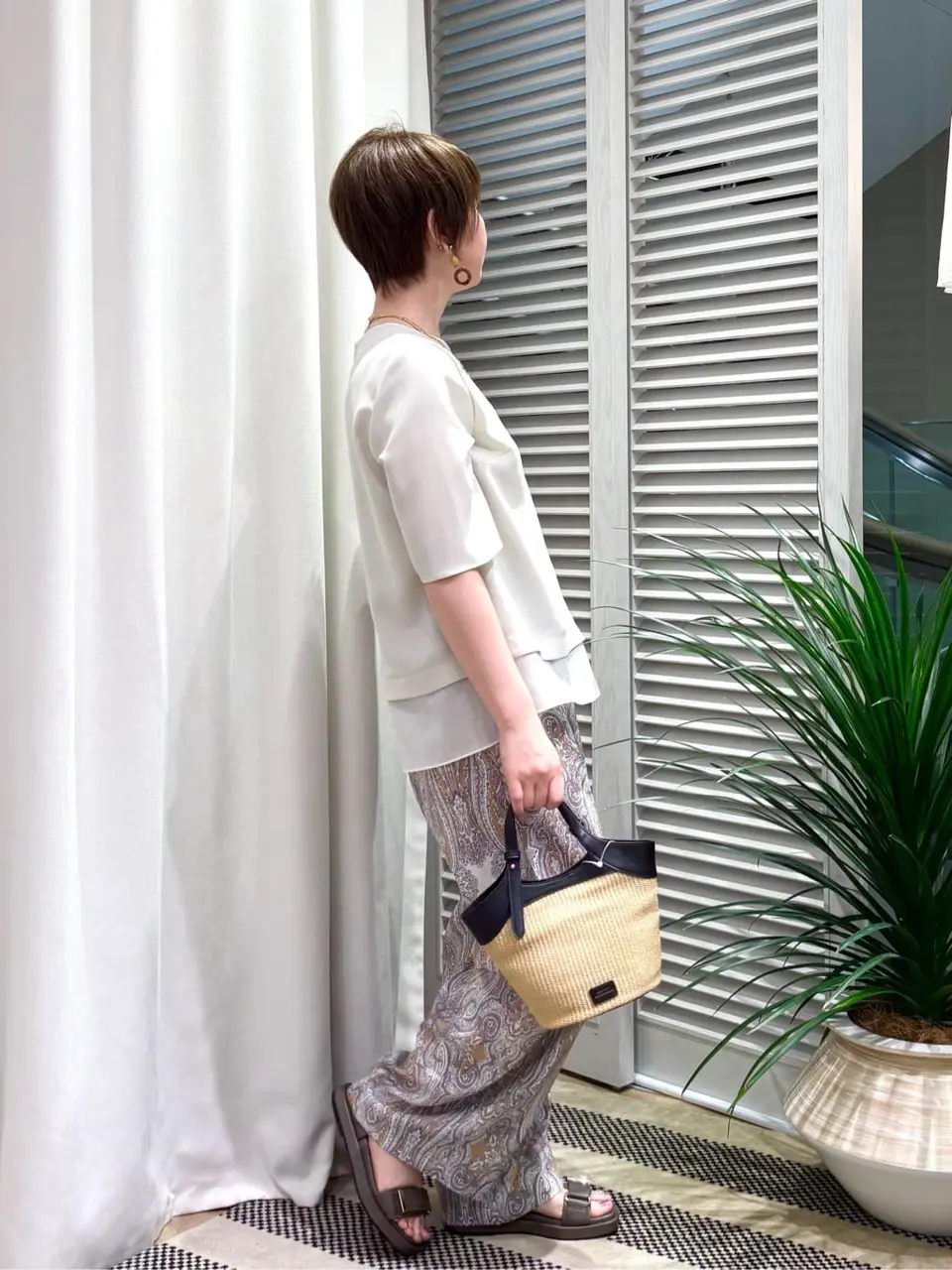 ONWARD CROSSET SELECT 内海 コーディネート画像