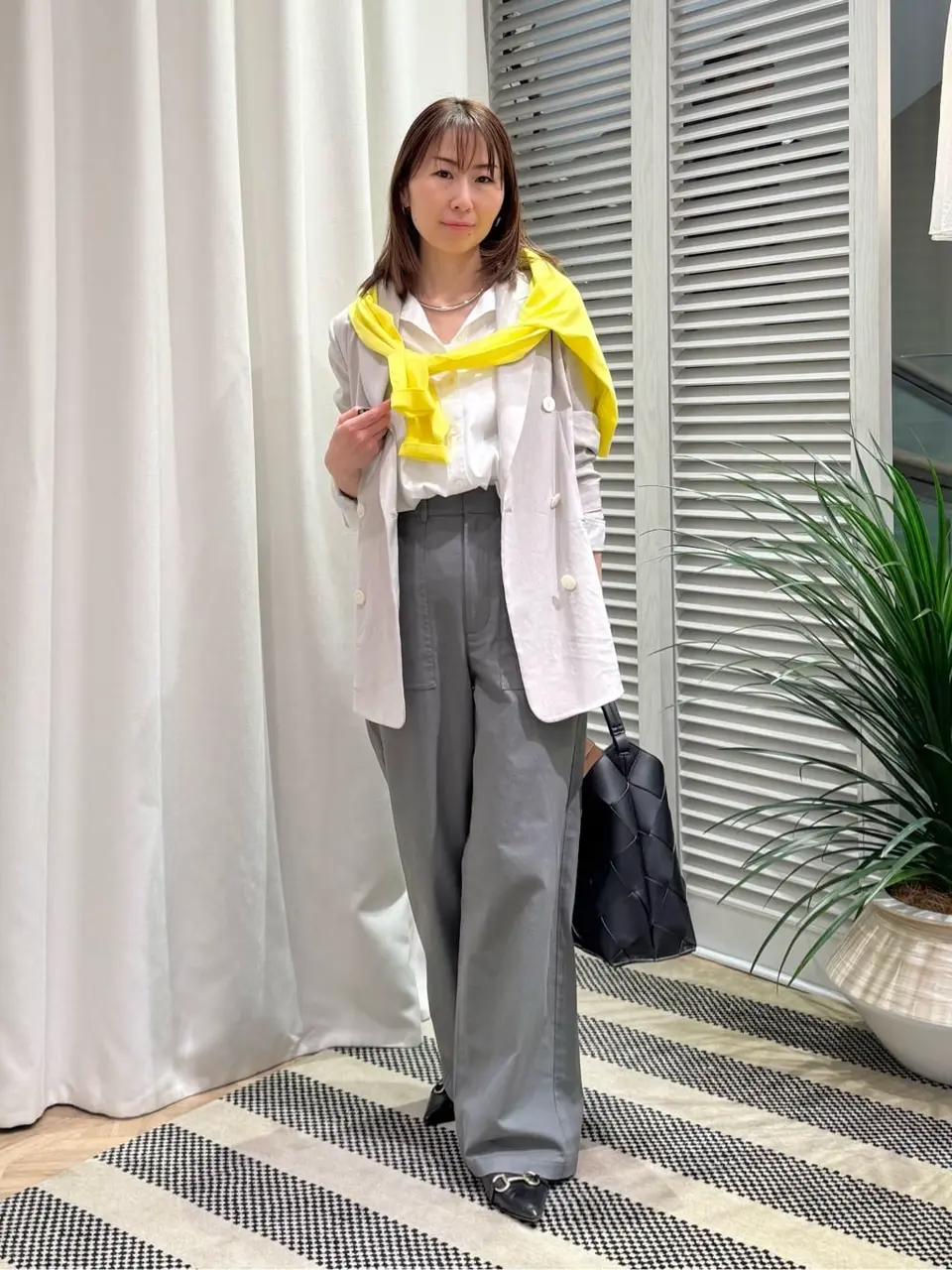 ONWARD CROSSET SELECT KURIYAMA コーディネート画像