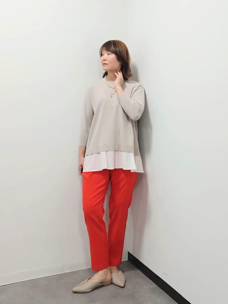 ONWARD CROSSET SELECT スタッフ コーディネート画像