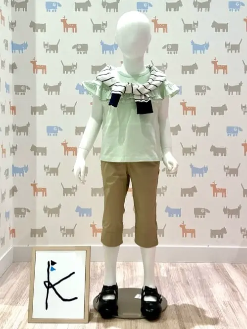 組曲　160cm 組曲 ワンピース 「150-160cm」サマーフラワー キッズ 子供服