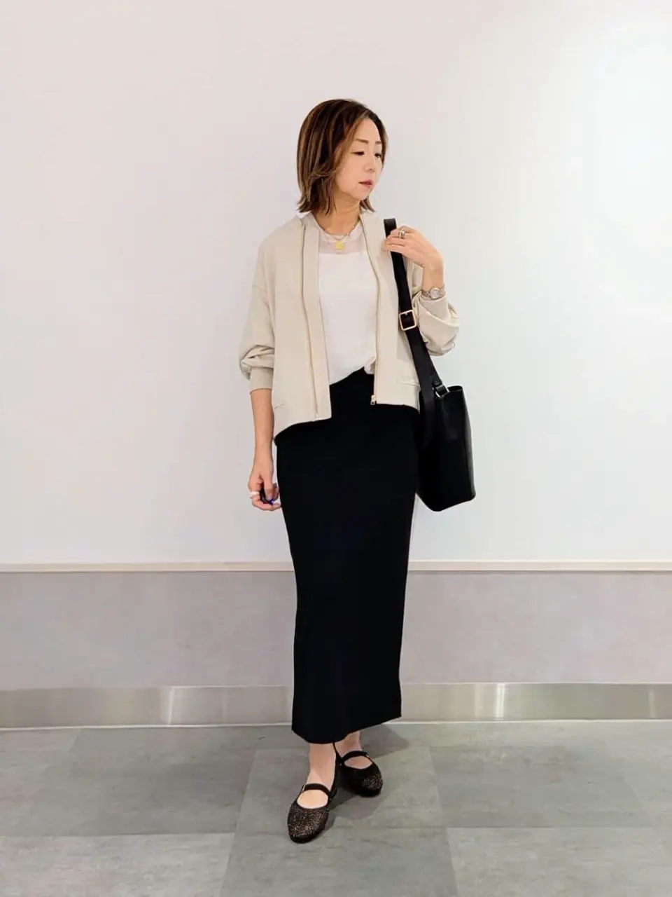 ONWARD CROSSET SELECT niwa コーディネート画像